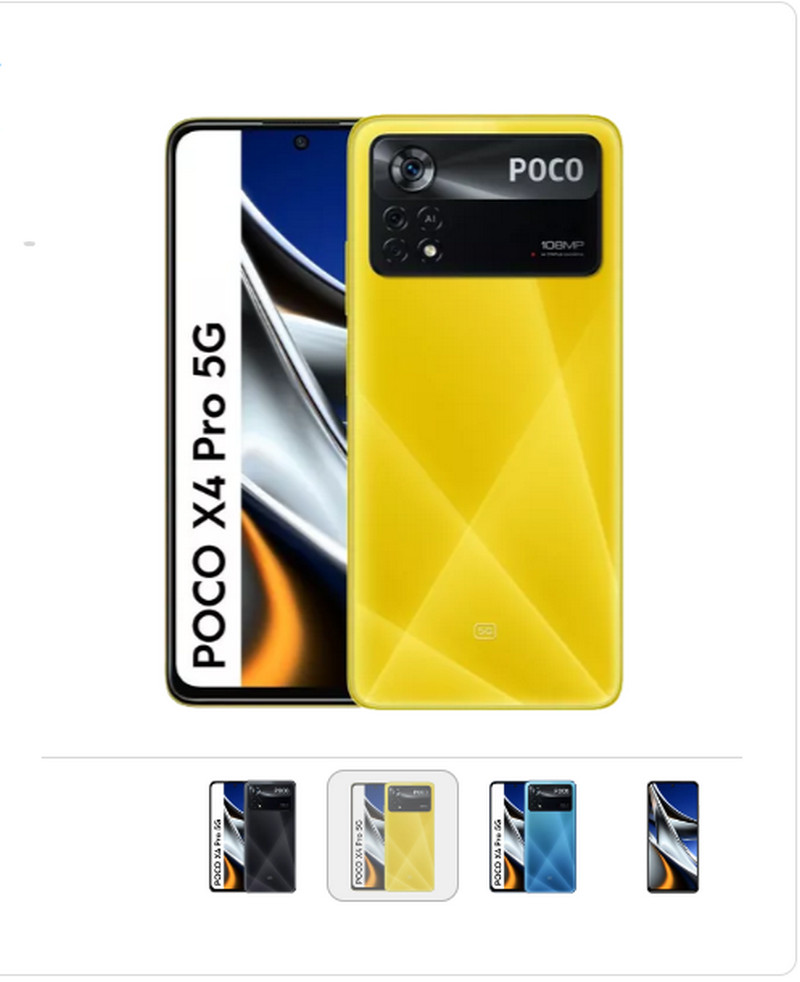 گوشی موبایل شیائومی POCO X4 Pro 5G ظرفیت 256 رم 8 گیگابایت