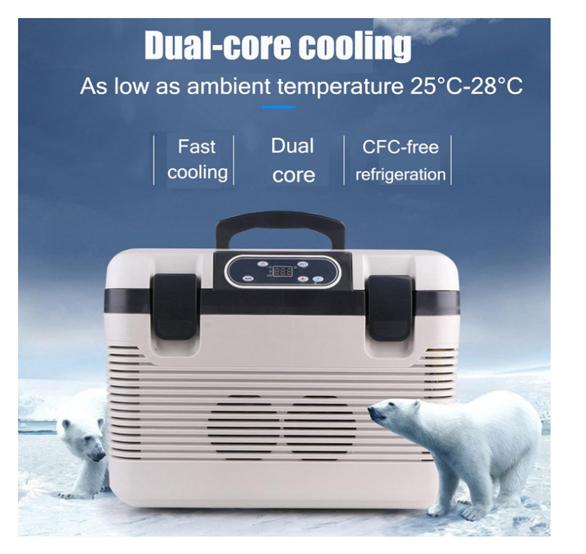 یخچال سرد و گرم خودرو 19 لیتری الکترون