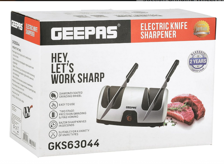 چاقو تیزکن برقی جیپاس مدل GKS63044