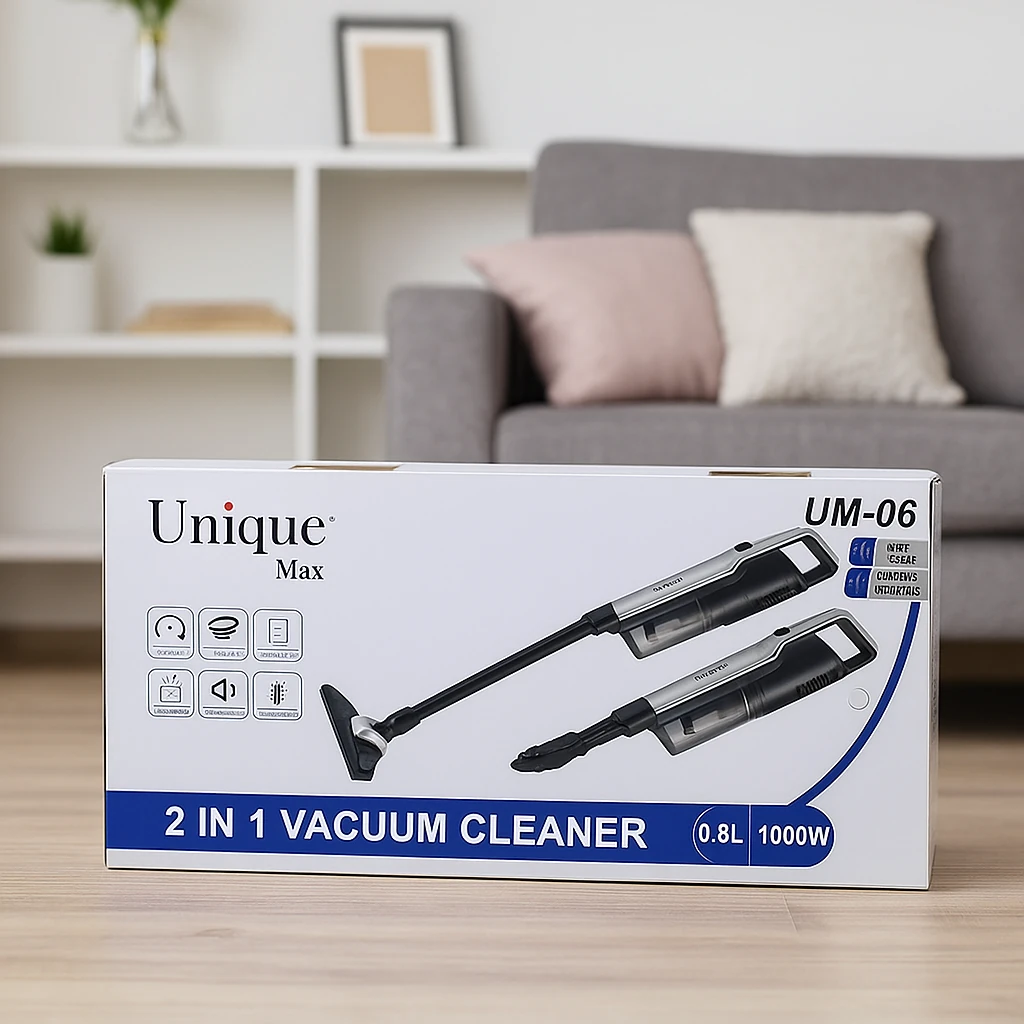جاروبرقی دوکاره Unique Max مدل UM‑06