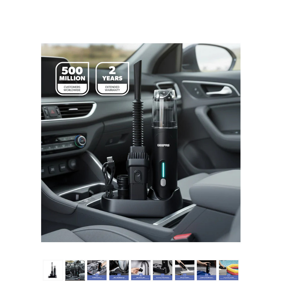 جاروشارژی دستی Geepas GVC19061UK