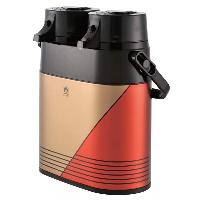 فلاسک پمپی دوقلو پیکاک (Peacock) مدل TAC-26/ کیفیت ساخت ژاپن