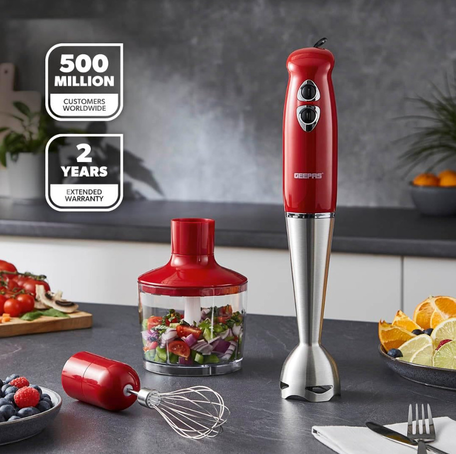 گوشت‌کوب برقی چندکاره جیپاس مدل GHB6136 (۴۰۰ وات) - اصل شرکتی