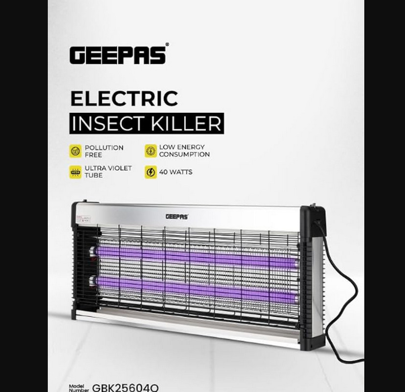 حشره‌کش برقی جیپاس مدل GBK25604 (2x20W)