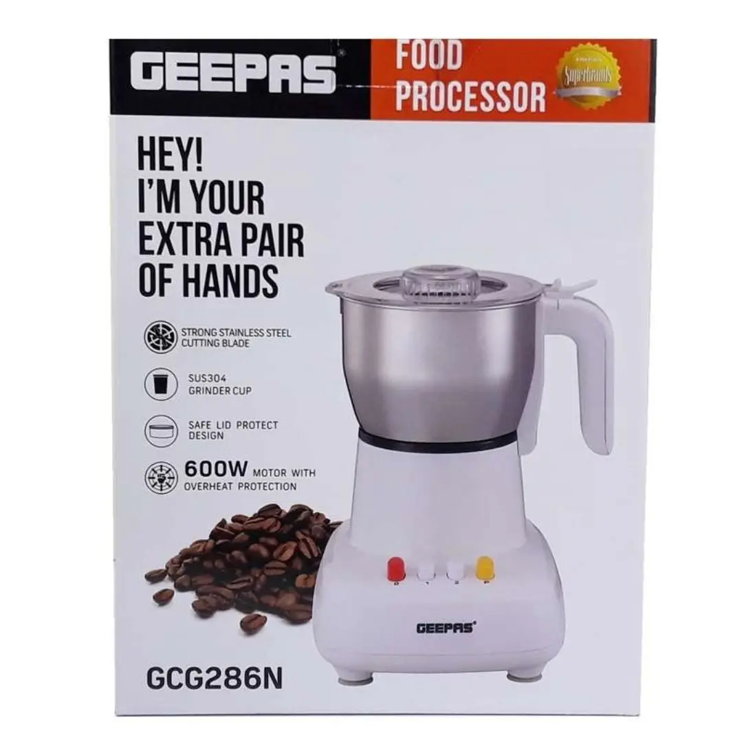 آسیاب جیپاس مدل GCG286NV ظرفیت ۳۰۰ میلی‌لیتر