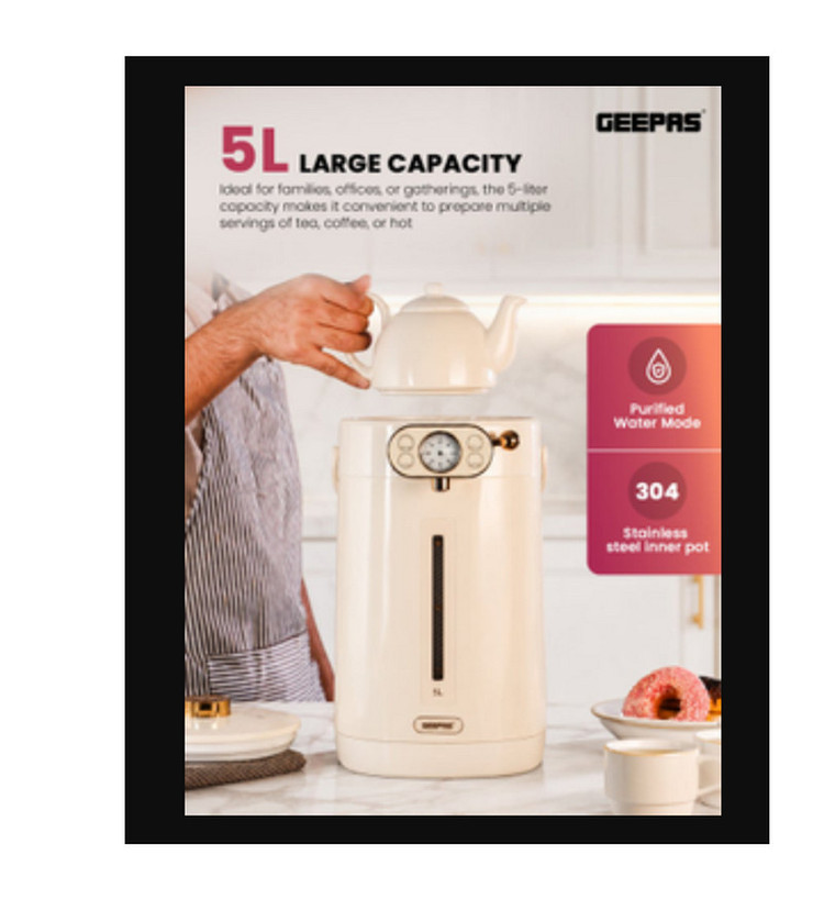 فلاسک برقی ترموپات جیپاس مدل Geepas GEV27026
