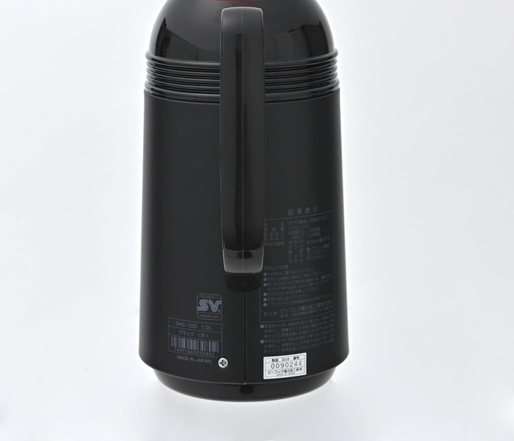 فلاسک حرارتی شیشهای پیکاک (Peacock) مدل GHC-100 B