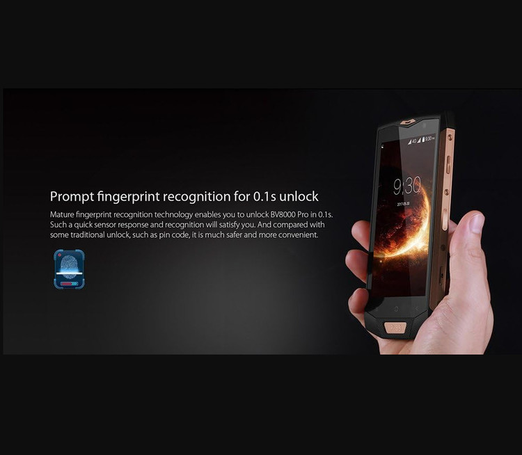 گوشی هوشمند جانسخت Blackview مدل BV8000 Pro دو سیم کارت ظرفیت 64 گیگابایت و رم 6 گیگ ( اپن باکس)