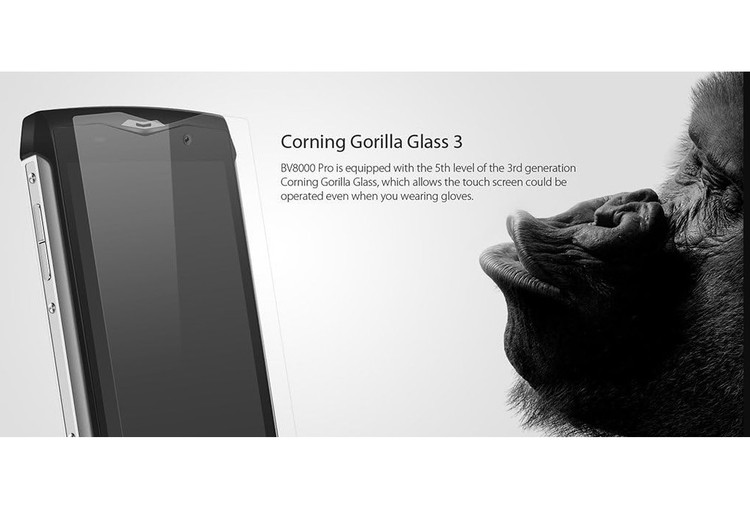 گوشی هوشمند جانسخت Blackview مدل BV8000 Pro دو سیم کارت ظرفیت 64 گیگابایت و رم 6 گیگ ( اپن باکس)