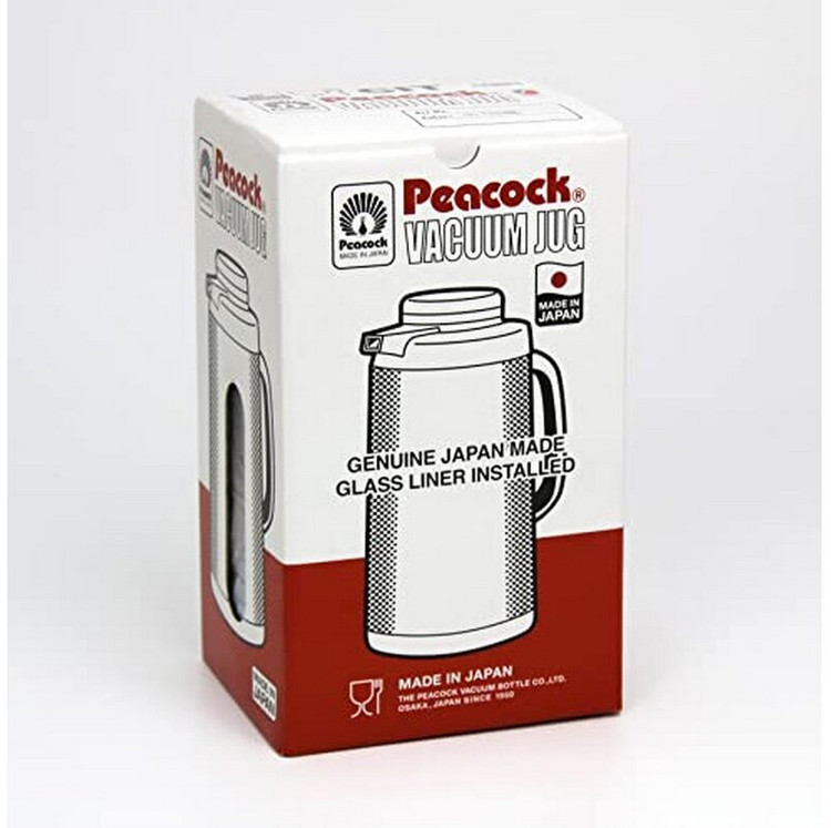 فلاسک اورجینال ۱ لیتری پیکاک ژاپن (Peacock أبو طاووس) مدل CIT 138