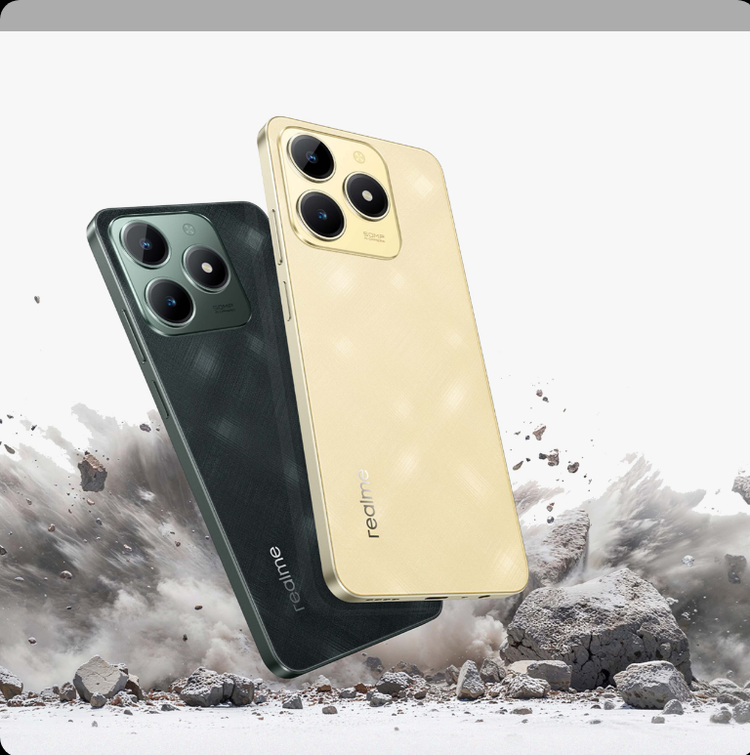 گوشی موبایل ریلمی Realme C61 4G ظرفیت 256 رم 8 گیگابایت - طلایی