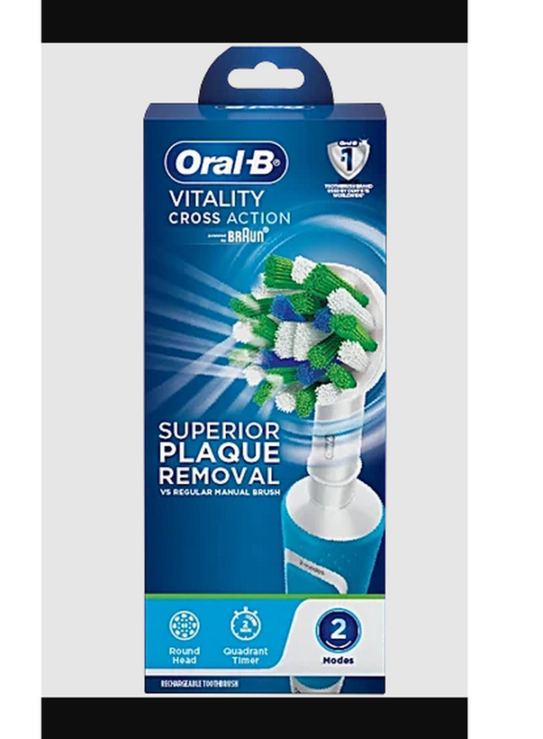مسواک برقی اورالبی Oral-B Vitality Cross Action — شارژی