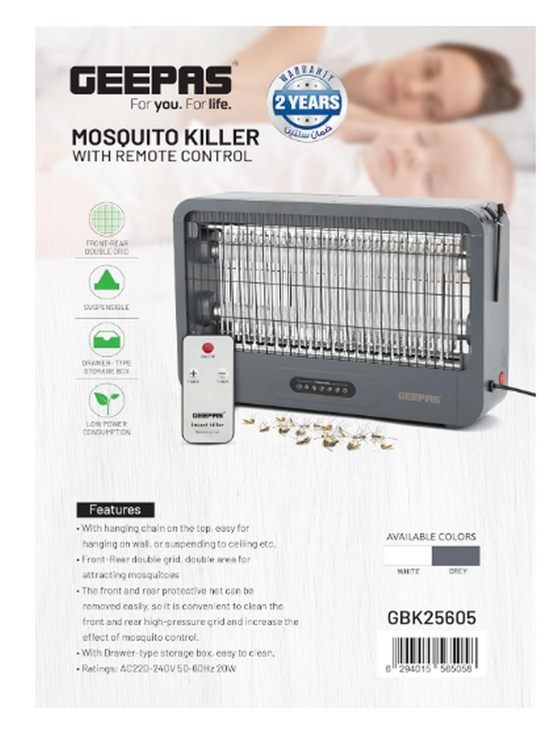 حشرهکش برقی جیپاس مدل GBK25605 با ریموت کنترل
