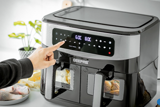 سرخ کن بدون روغن جیپاس مدل GAF-37525 ظرفیت 8 الی 9 لیتری