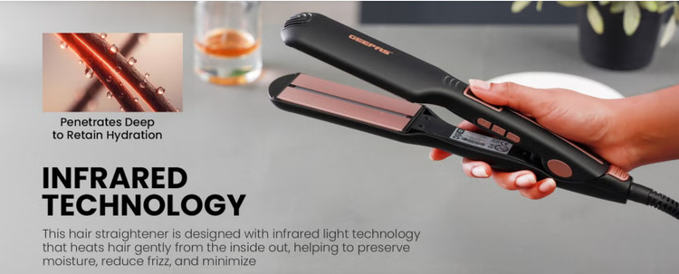 اتو موی هوشمند مادون قرمز (Infrared) جیپاس مدل GHS86100